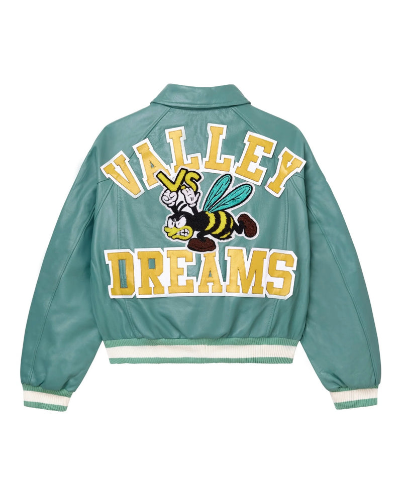 Vale Forever "Mascot" Bomber Jacket 'Aqua'