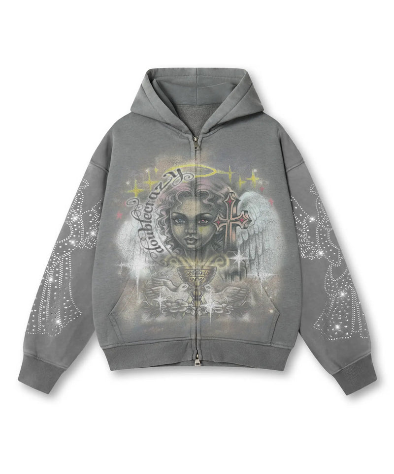 Angelic Glow Zip Up